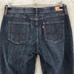 Levi's Women's Straight Leg Jeans - Dark Blue